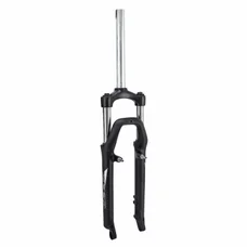 FOURCHE VTT 26 " ZOOM 565MLO A RESSORT NOIR MAT REGLABLE DEB. 80MM PIVOT LISSE 240mm 1''1/8-28,6 EXTERIEUR COMPATIBLE V-BRAKE/DISQUE