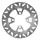 BRAKE DISC FOR SUZUKI 125 BURGMAN 2002>2006 Rear, 150 BURGMAN 2002>2006 Rear  (EXT 220mm - INT 64.6mm - 4 Holes )  (DF4076A)  -NEWFREN-