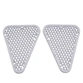 GRILLE DE COQUE AR SCOOT REPLAY DESIGN POUR MBK 50 BOOSTER 2004>/YAMAHA 50 BWS 2004> BLANC (PAIRE)