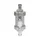 FILTRE A ESSENCE REPLAY CYLINDRIQUE ALU DIAM 6mm TRANSPARENT/ARGENT (VENDU A L'UNITE)