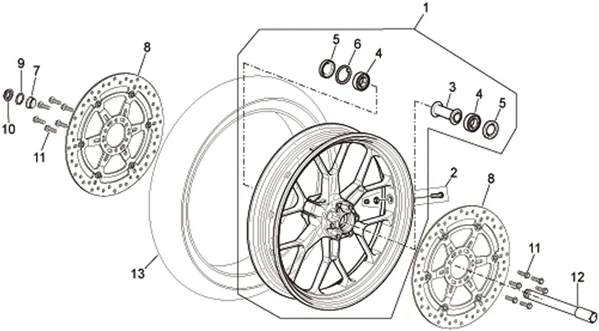 Roue av.vr.R
