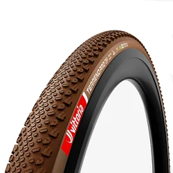 PNEU GRAVEL 700 X 45 VITTORIA TERRENO PRO T50 MIXED RACE MARRON FONCE/MARRON TUBELESS READY TS (45-622) RENFORCE ANTI-CREVAISON -COMPATIBLE HOOKLESS
