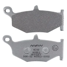 PLAQUETTE DE FREIN NISSIN POUR SUZUKI 600 GSX-R 2006>2010 AR, 1300 GSX-R HAYABUSA 2008> AR, 400 GSR 2006> AR  (2P-319NS) (SEMI METAL)