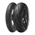 PACK/TRAIN DE PNEU MOTO AVANT + ARRIERE METZELER SPORTEC M3 RADIAL 120/70-17  FRONT TL 58W + 180/55-17 REAR TL 73W  (VENDU PAR 2)