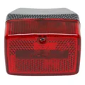 TAIL LIGHT FOR MOPED REPLAY RC -RED-/CARBON FOR PEUGEOT 103/MBK 51 **