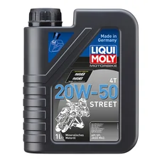 HUILE MOTEUR 4 TEMPS LIQUI MOLY MOTO STREET 4T 20W50  (1 L)  SYNTHETIQUE