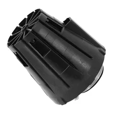 FILTRE A AIR MALOSSI E5 PHBN/PHVA DROIT DECENTREE COUVERCLE NOIR MOUSSE ROUGE D.35mm (SAUF PEUGEOT) (042419C0)