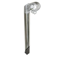 QUILL STEM FOR ROAD BIKE/MTB- QUILL STEM- Ø22,2 BLACK L40mm FOR BAR Ø25,4mm (stem tube L  300mm)