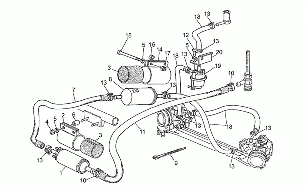 Alimentation carburant
