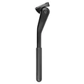 BEQUILLE VELO LATERALE ARRIERE URSUS R97 INTEGRALE 28'' NOIR REGLABLE FIXATION 2 VIS SUR BASE ENTRAXE 44mm - SUPPORTE POIDS 50kg (LIVRE SUR CARTE) (BREVET ANTI-VIBRATION) -COMPATIBLE KALKHOFF, SUNN