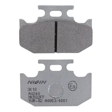 PLAQUETTE DE FREIN NISSIN POUR KAWASAKI 125, 250 KX 1989>1993 / YAMAHA 125 XSR 2022>2023, 125 YZ 1990>1995, 125 YZF R 2019>2022 / SUZUKI 250 RMX 1989>1998 (2P-227NS)(SEMI METAL)