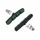 PORTE PATIN FREIN POUR VAE/E-BIKE V-BRAKE A VIS SYMETRIC MARWI 75mm NOIR KEVLAR (PAIRE SUR CARTE)