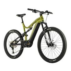 VELO ELECTRIQUE/VAE VTT 29 LEADER FOX ARGUS 2024 TOUT SUSPENDU HOMME VERT MAT 10V MOTEUR CENTRAL PANASONIC GX ULTIMATE 36V 95Nm BATTERIE 20Ah (CADRE 21,5'' - H55cm - XL - POUR ADULTE DE 185cm à plus)