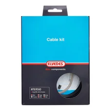 TRANSMISSION DERAILLEUR ELVEDES NOIR (KIT TRANSMISSION 1CABLE/1 GAINE)