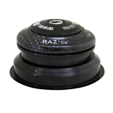 JEU DIRECTION SEMI INTEGRE 1"1/8 RAZ ALU (CUVETTE SUPERIEURE 44mm ET AHEADSET 1"1/2 CUVETTE INFERIEURE 56mm) STRONGLIGHT MEGA OVERSIZE CUVETTE SUPERIEURE CARBONE