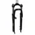 FORK- FOR MTB 26 " ZOOM COIL-ADJUSTABLE/LOCKOUT-BLACK- TRAVEL 60MM THREADLESS STEERER Ø 1''1/8-28,6 OUTER COMPATIBLE V-BRAKE/DISC