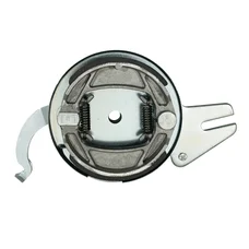 DRUM BRACKING PLATE FOR MOPED MBK 88, 85 REAR - Ø 100 mm (WITH BRAKE SHOE)  -SELECTION P2R-