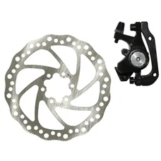 DISC BRAKE KIT- VTT MECANICAL - REAR (CALIPER + DISC) 160mm POST MOUNT +  INTERNATIONAL STANDART ADAPTER - Rear 160mm front 180 mm