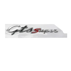 NAME PLATE "GTS SUPER" ON REAR RIGHT SIDE "PIAGGIO GENUINE PART" 125-300 VESPA GTS  -2H001664-