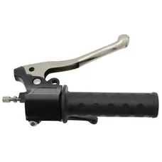 THROTTLE  HANDLE FOR MOPED MBK 51V WITH CHOKE LEVER  -SELECTION P2R-
