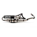 POT SCOOT YASUNI Z VERNI POUR PIAGGIO 50 ZIP 2T, TYPHOON, NRG/GILERA 50 STALKER, RUNNER, DNA  (SILENCIEUX CARBONE)  -TUB418C-