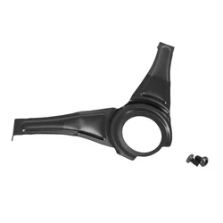 FIXATION PARE/CARTER CHAINE HERRMANS POUR VELO MUSCULAIRE 48 DTS DIAM 170 mm L 319 mm NOIR MAT