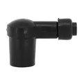 SPARK PLUG CAP +SPARK PLUG WIRE Ø7mm Lg 50cm - BLACK - P2R