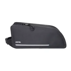 SACOCHE DE CADRE VELO ZEFAL Z ADVENTURE T1 BOLT NOIR FIXATION VIS SUR CADRE (L 50 x L 220 x h 100mm - 1LITRE) CHARGE MAXI 1kgs (COMPATIBLE ROUTE/GRAVEL)