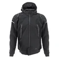VESTE/BLOUSON ADX RSX NOIR/GRIS  XL  AVEC CAPUCHE AMOVIBLE (AVEC PROTECTIONS/SANS PLAQUE DORSALE)  (HOMOLOGUE NF EN 17092-4 : 2020)