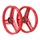 JANTE/ROUE CYCLO 17" TYPE GRIMECA POUR PEUGEOT 103 SP, MVL ROUGE (VENDU PAR PAIRE)  -SELECTION P2R-
