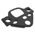 PLATINE SUPERIEURE DE FOURCHE CYCLO ADAPTABLE PEUGEOT 103 MVL, VOGUE NOIR  -SELECTION P2R-