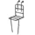 LUGGAGE RACK-FRONT- BASIL LARGE - MATT BLACK 26"/28" ON HANDLEBAR WITH HOOKS+ BRAKE BOSSES(28x31x27 cm)