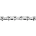 CHAINE VELO VAE 11V. KMC TURBO 132 MAILLONS ARGENT AVEC CONNECTEUR CL555 (MONTAGE ATELIER) COMPATIBLE BOSCH ET AUTRES