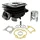 CYLINDRE SCOOT ADAPTABLE KYMCO 50 AGILITY 2T, PEOPLE 2T, SUPER 9 2T (ADMISSION DANS CYLINDRE, AXE DE PISTON 12 mm)  -P2R FONTE PREMIUM-