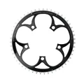 CHAINRING FOR ROAD BIKE- 5 Arms- 51T.Ø 110  -OUTER- ALUMINIUM BLACK- 7075 TA ZEPHYR   (SHIMANO TYPE) 9/10Speed.