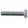 VIS TETE HEXAGONALE DIAM M8x40mm ACIER ZINGUE  (BOITE DE 50 PIECES)  (655086)  -ALGI-
