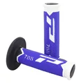 GRIP- PROGRIP OFF ROAD 788 TRIPLE DENSITY BASE WHITE/BLUE/BLACK 115mm (PAIR) (CROSS/MX)