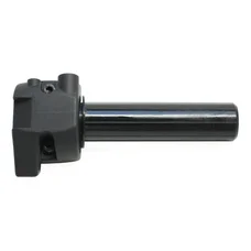THROTTLE  HANDLE FOR SCOOT  MBK 50 BOOSTER 2004>, NG 2000>, STUNT/YAMAHA 50 BWS 2004>, NG 2000>, SLIDER/RIEJU 50 MATRIX PRO 2007>, RS2 NAKED 2007>  -DOMINO-