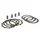 CLUTCH DISC FOR 50cc MOTORBIKE MALOSSI FOR MINARELLI 50 AM6 / MBK 50 X-POWER, X-LIMIT / YAMAHA 50 TZR, DTR / PEUGEOT 50 XPS, XR6 / RIEJU 50 RS1, SMX / BETA 50 RR  (COMPLETE KIT)  (5216541)