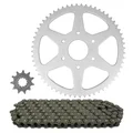 CHAIN AND SPROCKET KIT FOR MALAGUTI 50 XSM MOTARD 2007>2008  420  60x11  (OEM SPECIFICATIONS)  -TOP PERFORMANCES-