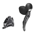 FREIN A DISQUE GRAVEL HYDRAULIQUE SHIMANO GRX810 ARRIERE 11V.  NOIR (LEVIER/MANETTE AVEC ETRIER BR-RX810+DURITE ASSEMBLE 1700mm)