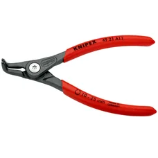 PINCE A CIRCLIPS EXTERIEUR PRO KNIPEX 140mm DIAM CIRCLIPS 10 A 25mm GRIS ANTIROUILLE POINTE 0,9mm (COUDEE)  (49 21 A01)  -MADE IN GERMANY-