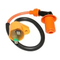 IGNITION COIL FOR MAXISCOOTER PIAGGIO 125 X7, X8, X9, BEVERLY, VESPA GTS, VESPA LX, /KYMCO 125 AGILITY/HONDA 125 SH/APRILIA 125 ATLANTIC, SCARABEO (ORIGINAL REF 82597R)  -TOP-PERF-