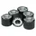 GALET/ROULEAU SCOOT MALOSSI 19x15,5  5,5g (x6)  POUR PIAGGIO 50 ZIP 2T ET 4T 2000>,TYPHOON 1999>, LIBERTY 2T ET 4T, NRG, VESPA LX 2T ET 4T/GILERA 50 STALKER, RUNNER, DNA, ICE (669420SE)