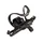 PORTE BIDON ZEFAL PULSE Z2I COMPOSITE NOIR SORTIE LATERALE REVERSIBLE AVEC SUPPORT CARTOUCHE ET GONFLEUR CO2  -  52g