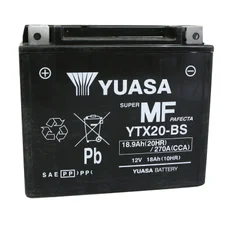 BATTERY YT20-BS 18 AH "PIAGGIO GENUINE PART" COMMON TO ALL THE RANGE MOTO-GUZZI  -883818-