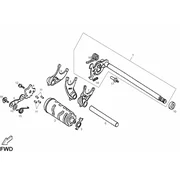 Levier boîte de vitesses