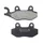 PLAQUETTE DE FREIN NEWFREN POUR KYMCO 50 AGILITY R10 2006>2014 4T, AGILITY R12 2007>2015 4T, 50-125 LIKE 2009>, 125 AGILITY RS 2009> AV/PEUGEOT 400 METROPOLIS 2017> AR (FD0230BE) (ELITE ORGANIQUE)