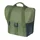 SACOCHE ARRIERE VELO LATERALE BASIL GO VERT FONCE DROIT/GAUCHE 16L FIXATION HOOKS ON POUR PORTE BAGAGE
