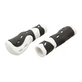 HAND GRIPS FOR URBAN BIKE/TREKKING  PROGRIP 989 WHITE/BLACK Ø22mm L120mm (PAIR)